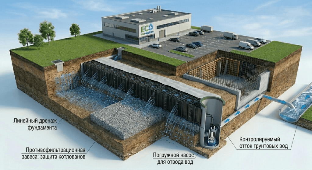 Модульная система ECO - система линейного дренажа